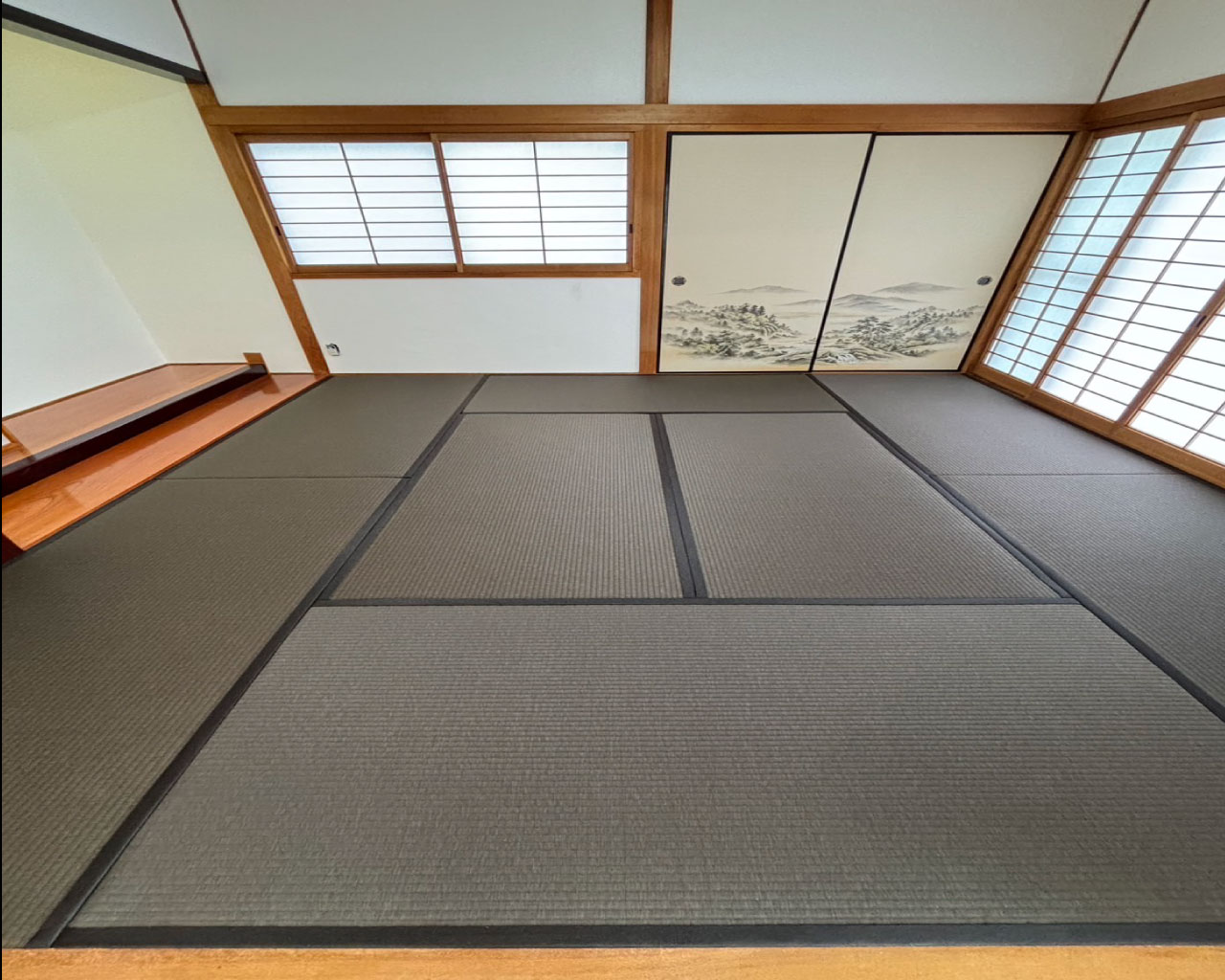 嘉麻市畳替えのお客様（施工後）